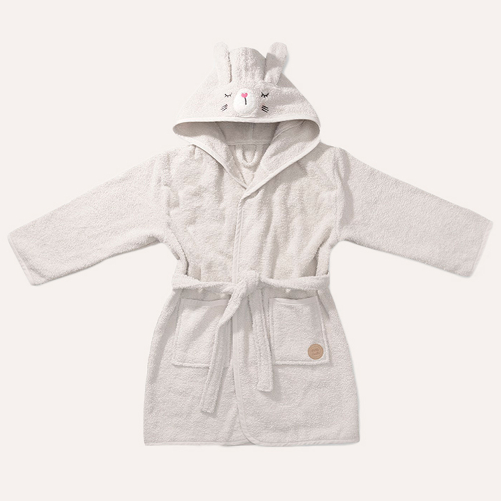 BATHROBE BUNNY «LAPI»| 110 - 122 CM | 5 - 6 YEARS | BEIGE