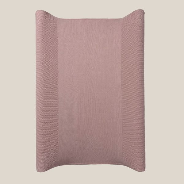 Pink changing pad cover 50x70 cm made of organic cotton for babies from Petite Amélie 