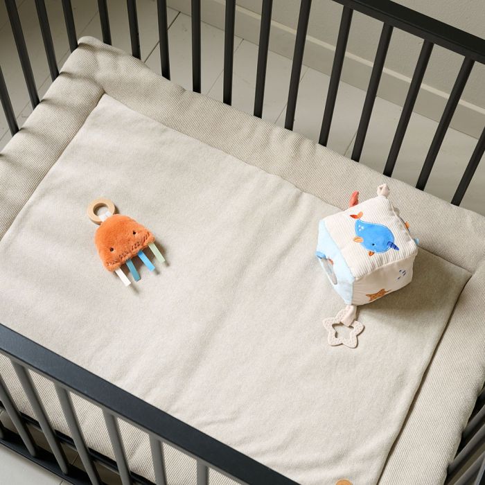 Beige playpen mats 70x96 cm Soft Snug Petite Amelie